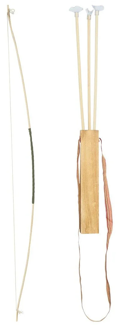 Arco de Madera con Flechas Armas Guirca